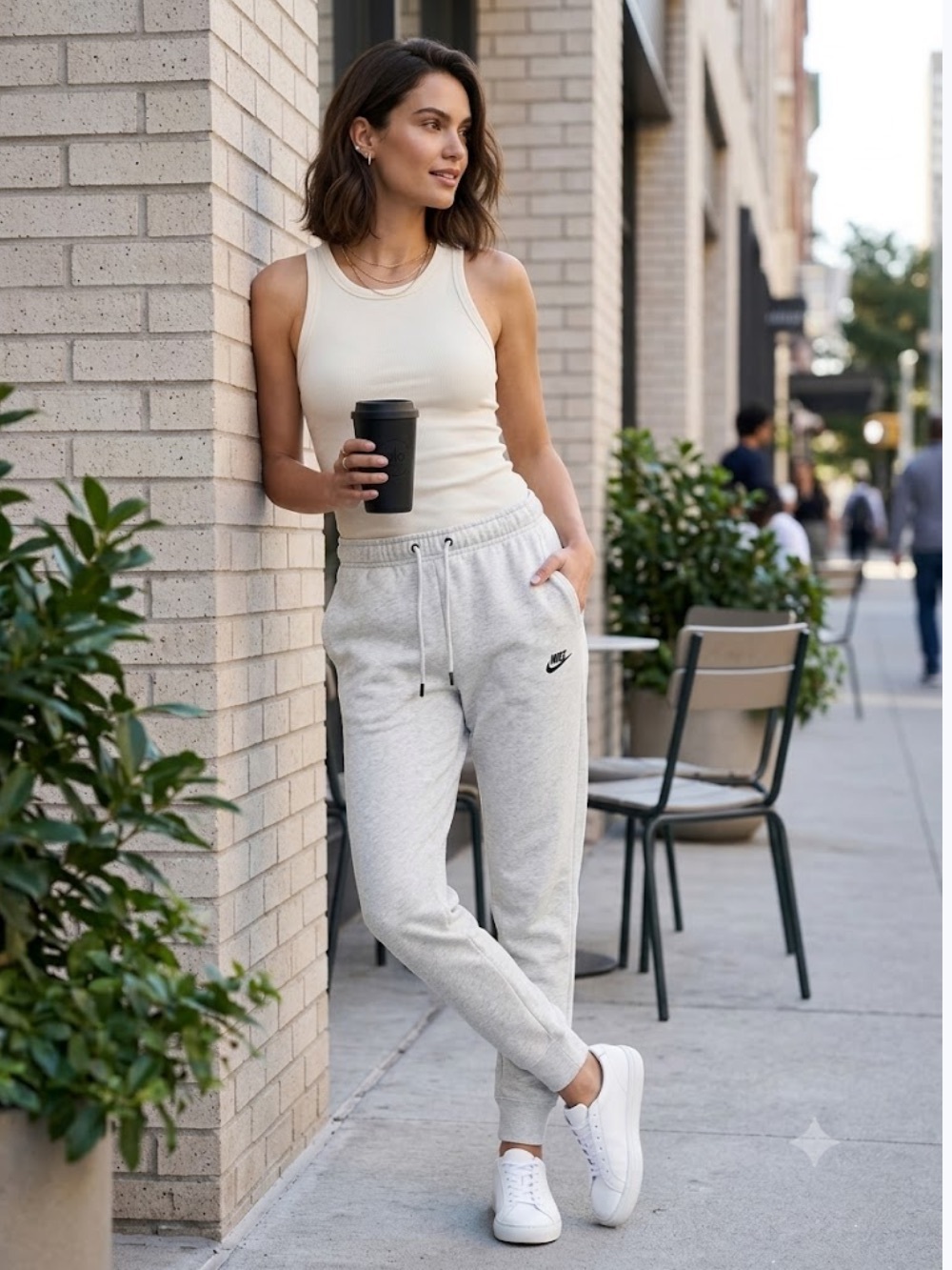 Nike Light Gray Women's Joggers